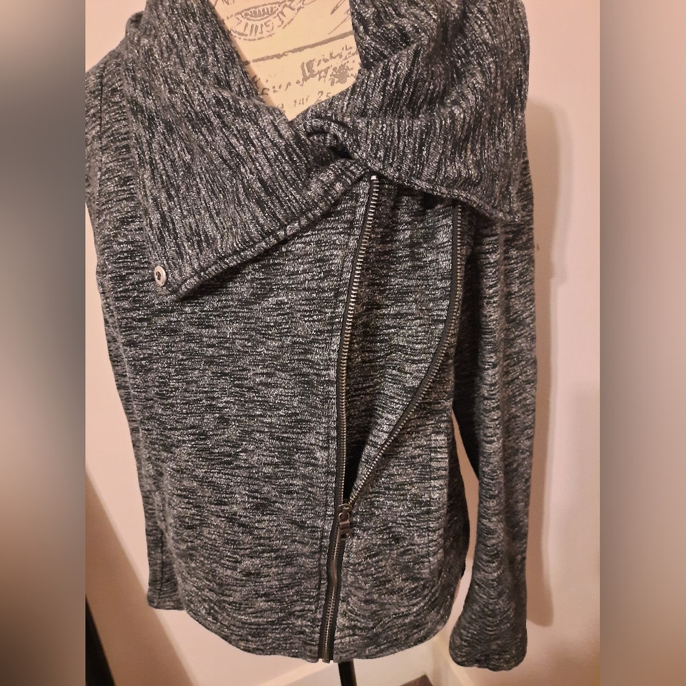 Express Zippered Moto Jacket